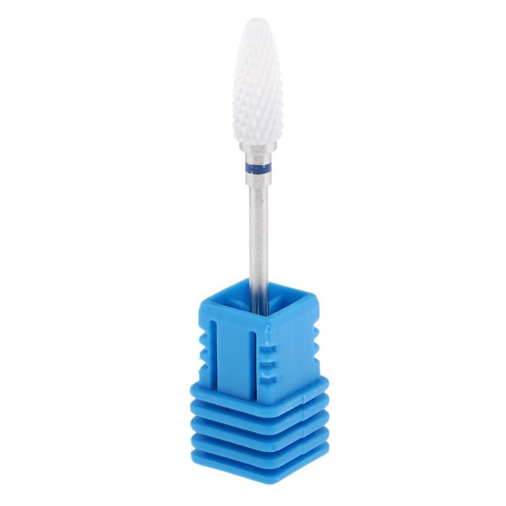 3/32 Đầu đánh Bóng Bằng Gốm Mũi Khoan Bit Cho Máy Nail Điện