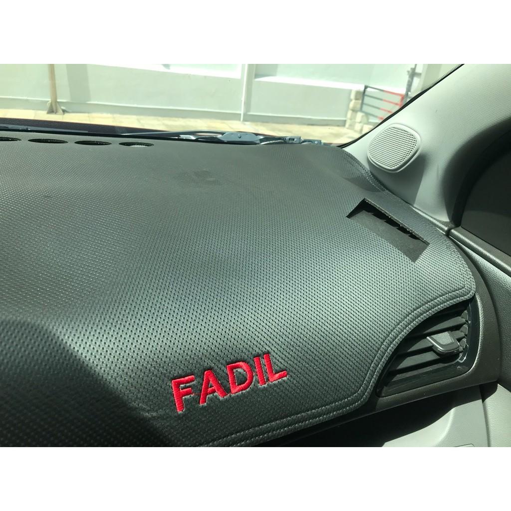 Thảm Taplo dành cho xe Vinfast Fadil Da Vân Carbon Cao Cấp, Chống Nóng Taplo Xe