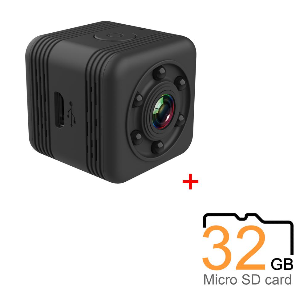 Camera VGA Mini Sport với Vision Night và hộp chống thấm nước.