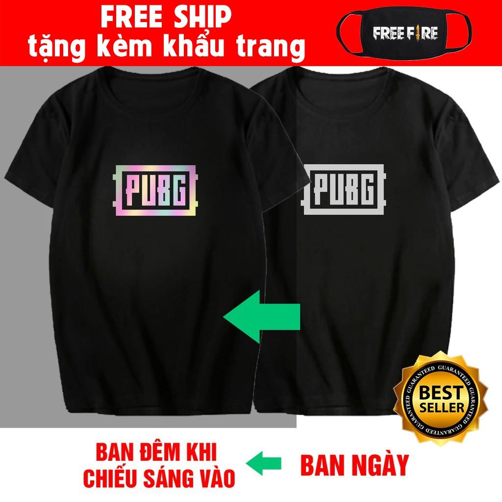 HOT Áo thun PUBG phản quang đa sắc mẫu áo unisex game cực ngầu