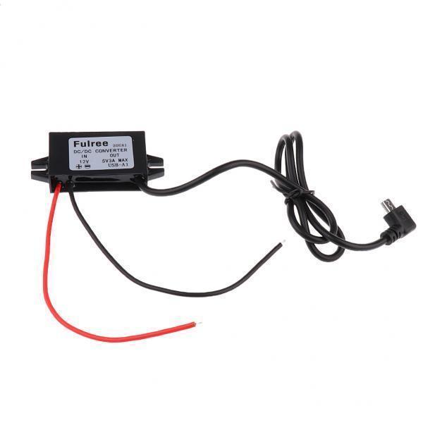 2-3pack Car Charger DC Converter Module 12V To 5V 3A w/ Right Angle Micro USB