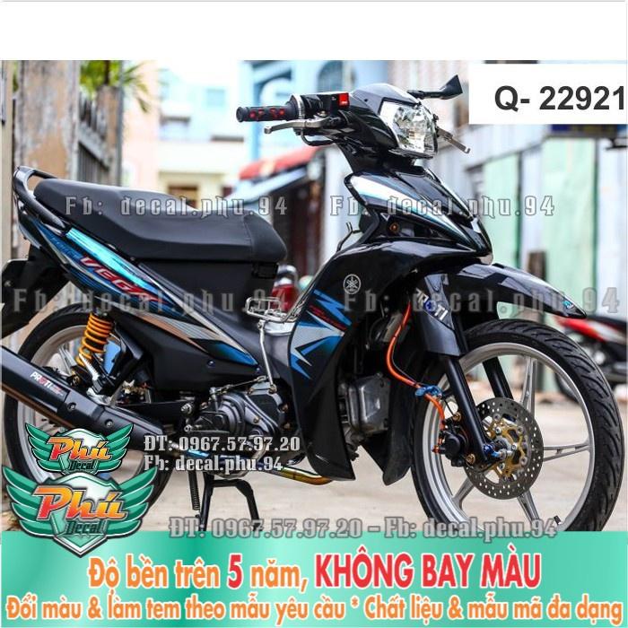 Tem rời Sirius FI đời đầu xe đen
