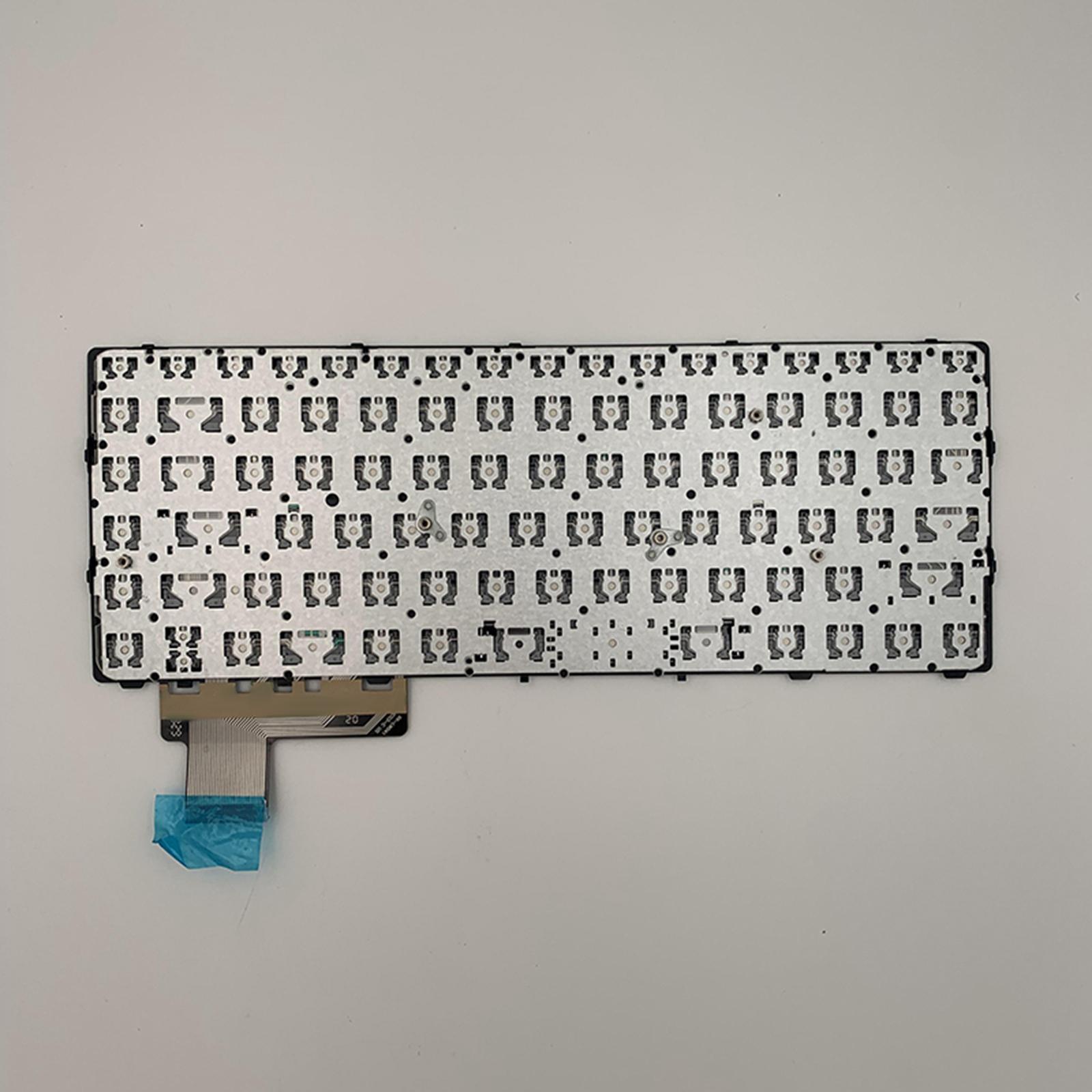 Laptop Replacement Keyboard, with Silver Frame US English for HP Elitebook Folio 9470M 9470 9480 9480M
