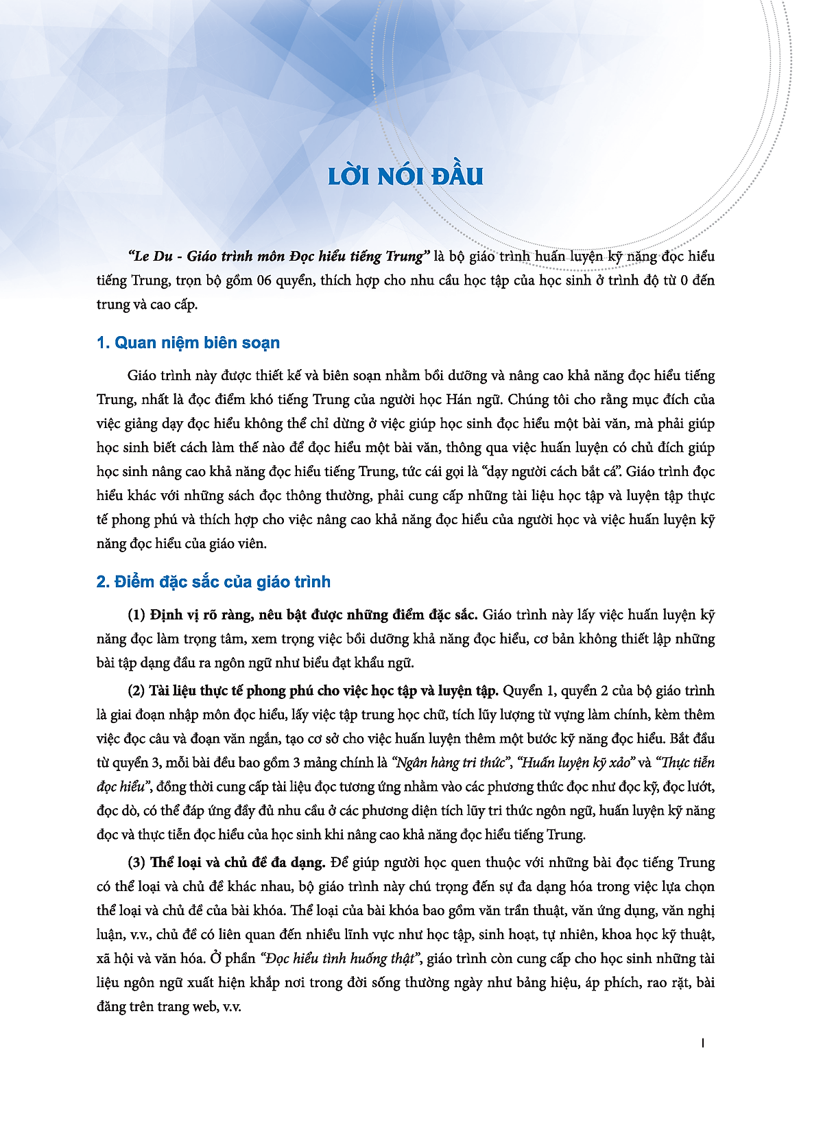 Sách - LeDu - Giáo Trình Môn Đọc Hiểu Tiếng Trung - Tập 2