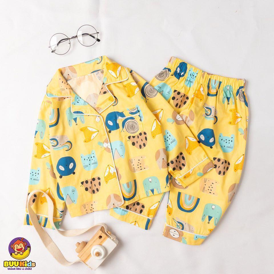 Bộ đồ pijama cho bé rời dài tay BR20017 - MAGICKIDS