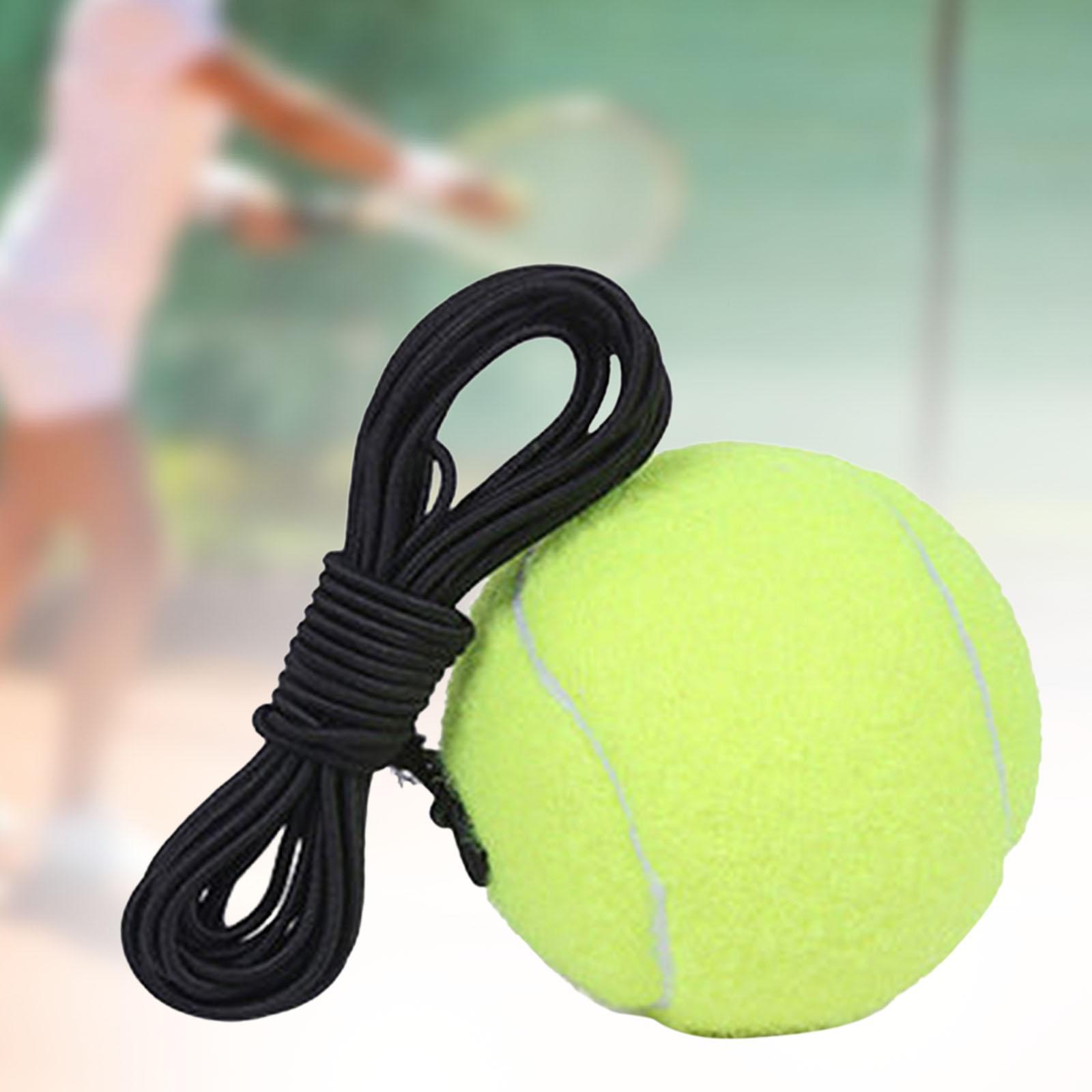 Tennis Training Tool Self Study Practice Portable Single Tennis Ball Trainer