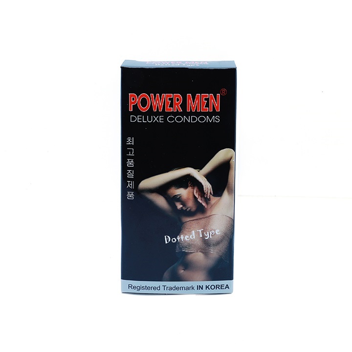 Bao cao su bi chấm size nhỏ Powermen Dotted hộp 12 chiếc và 1 tuýp gel bôi trơn gốc nước KLY 42gram