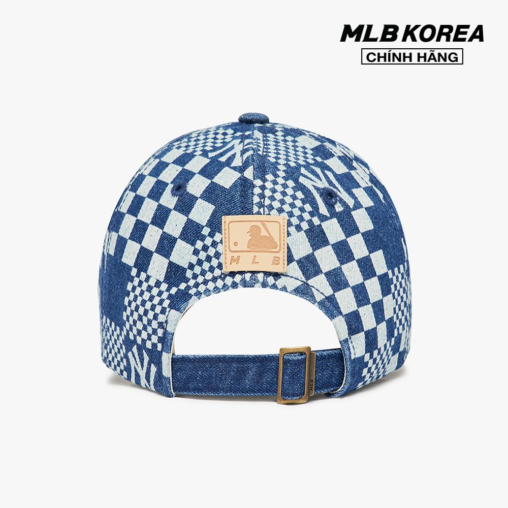 MLB - Nón lưỡi trai Checker Board Denim Ball 3ACP8602N-50BLS-F