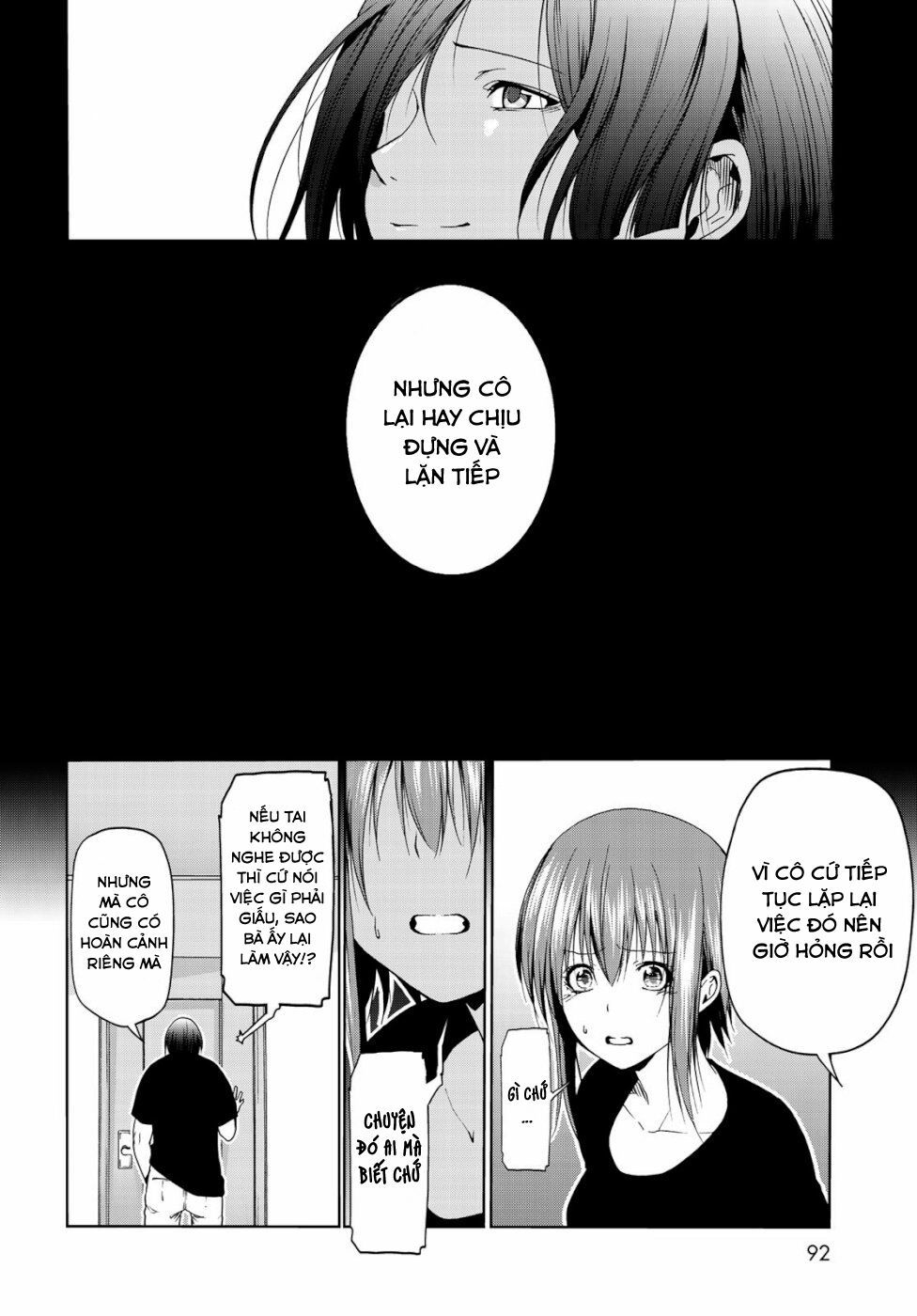 cô gái thích lặn - grand blue chapter 57 34