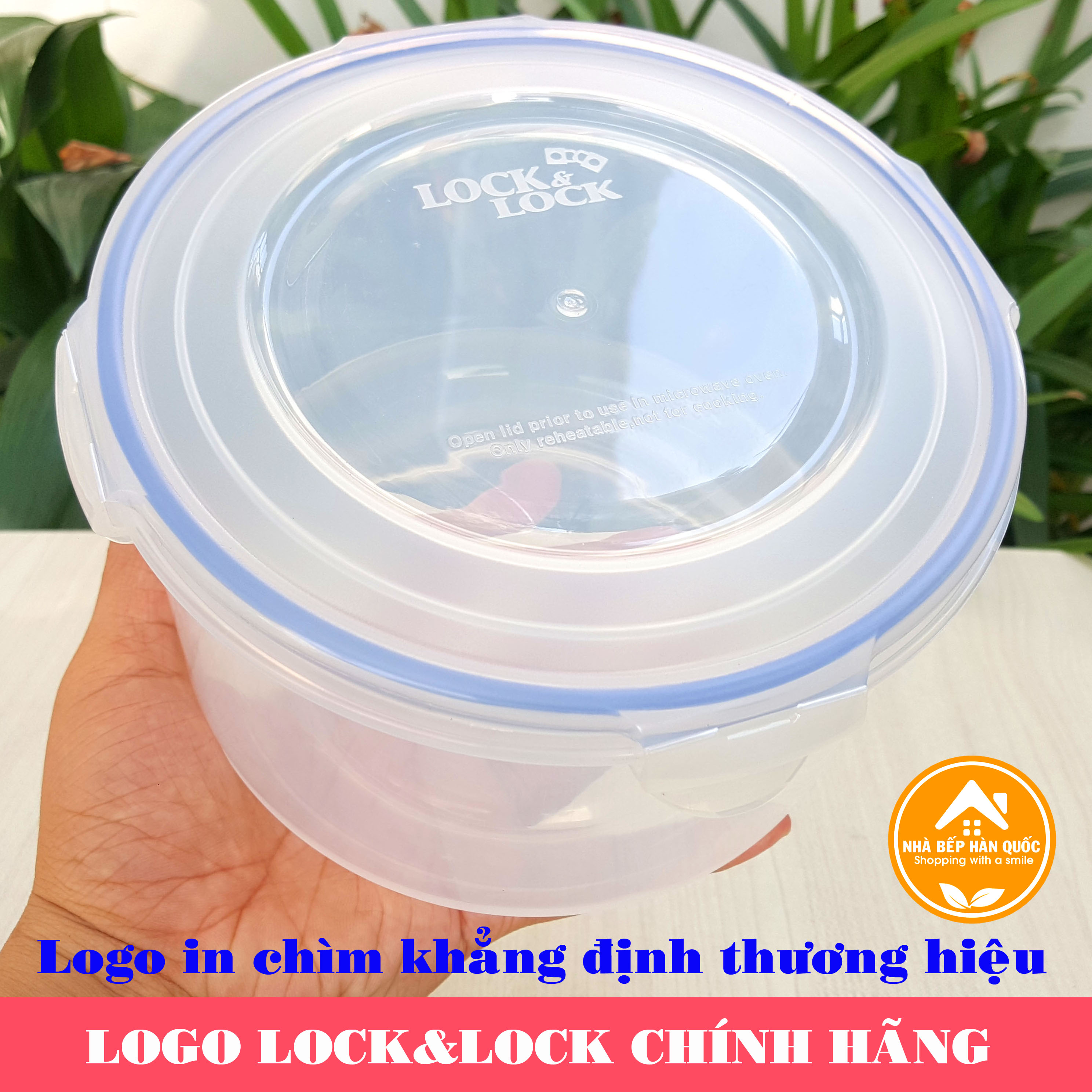 Hộp nhựa đựng thực phẩm, hộ hộp đựng thức ăn Lock&amp;Lock HSM643S3