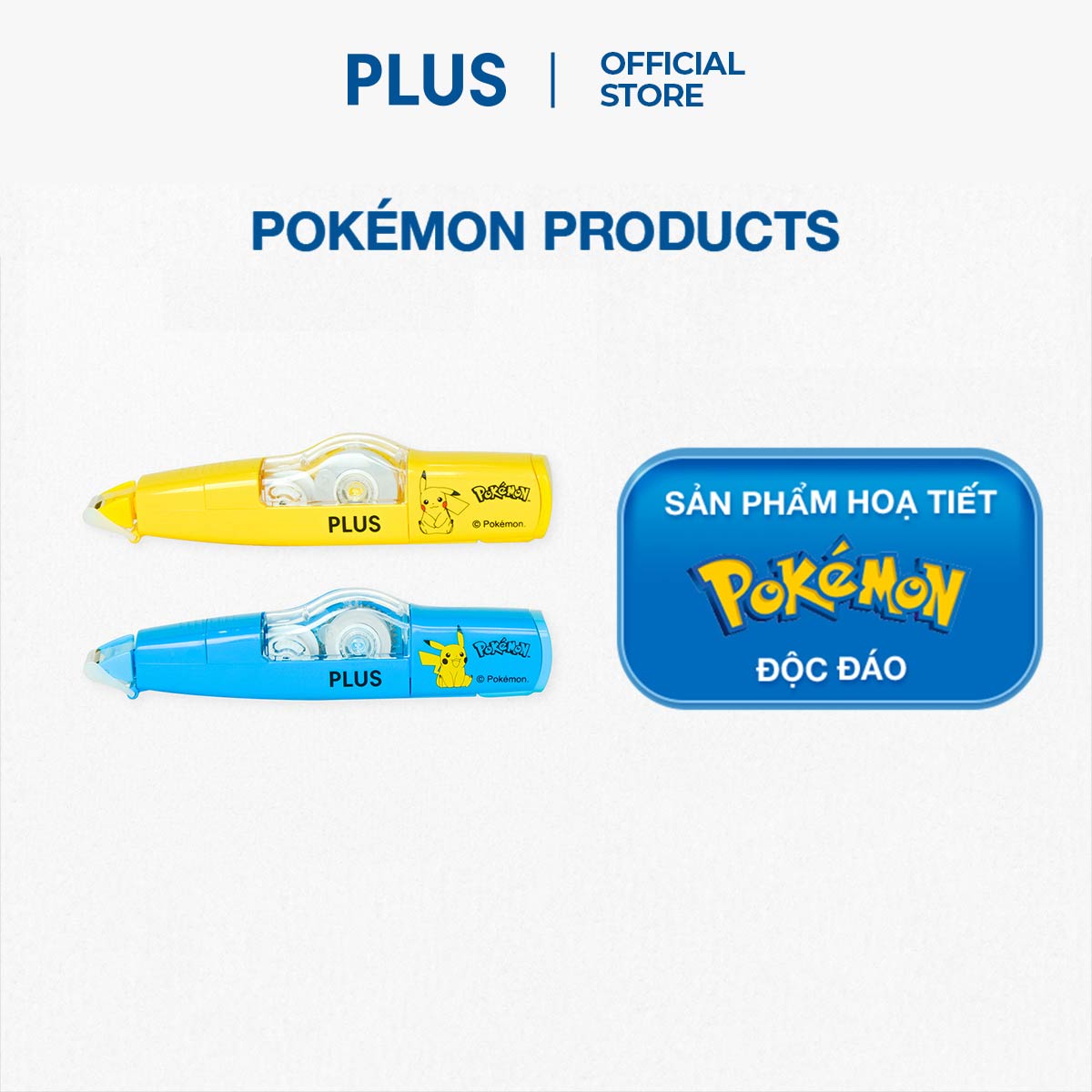 Combo 2 Băng Xóa MR Pokemon PLUS