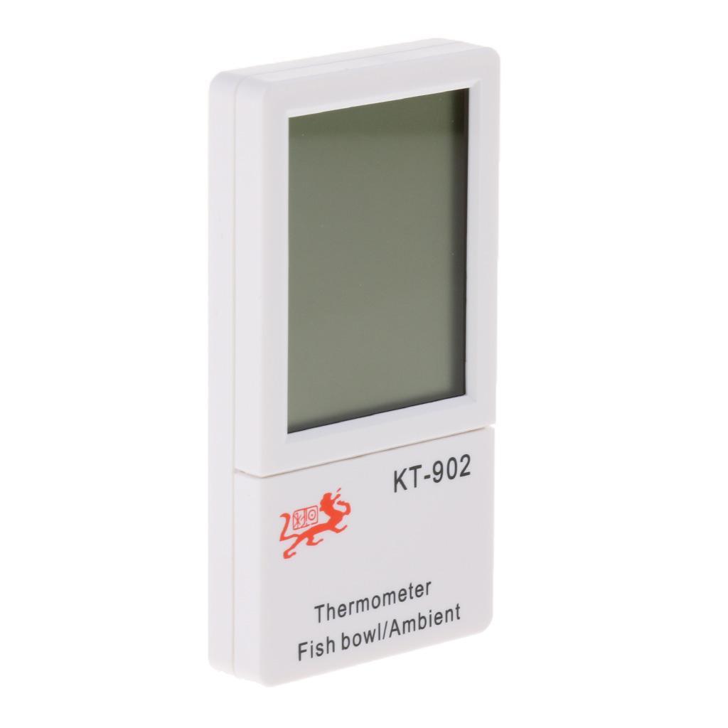 New LCD Digital Fish Reptile Aquarium Tank Water/Indoor Thermometer Temperature