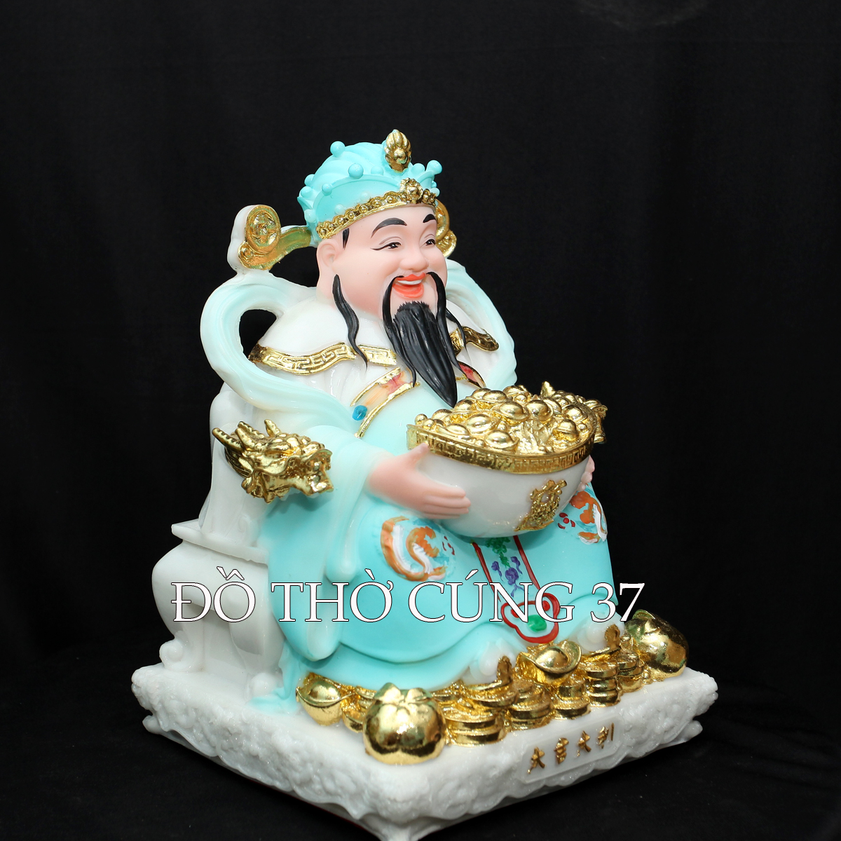 THẦN TIỀN PHÚ QUÝ MÀU XANH LAM