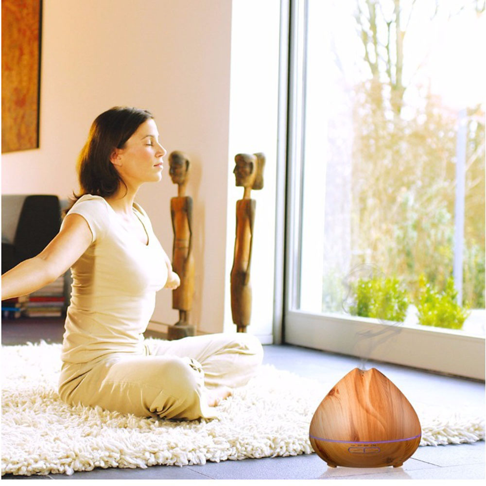 Máy xông tinh dầu siêu âm công nghệ hiện đại - Chế độ phun mạnh - Khuếch tán tinh dầu trong không gian rộng - Hoạt động liên tục 18h