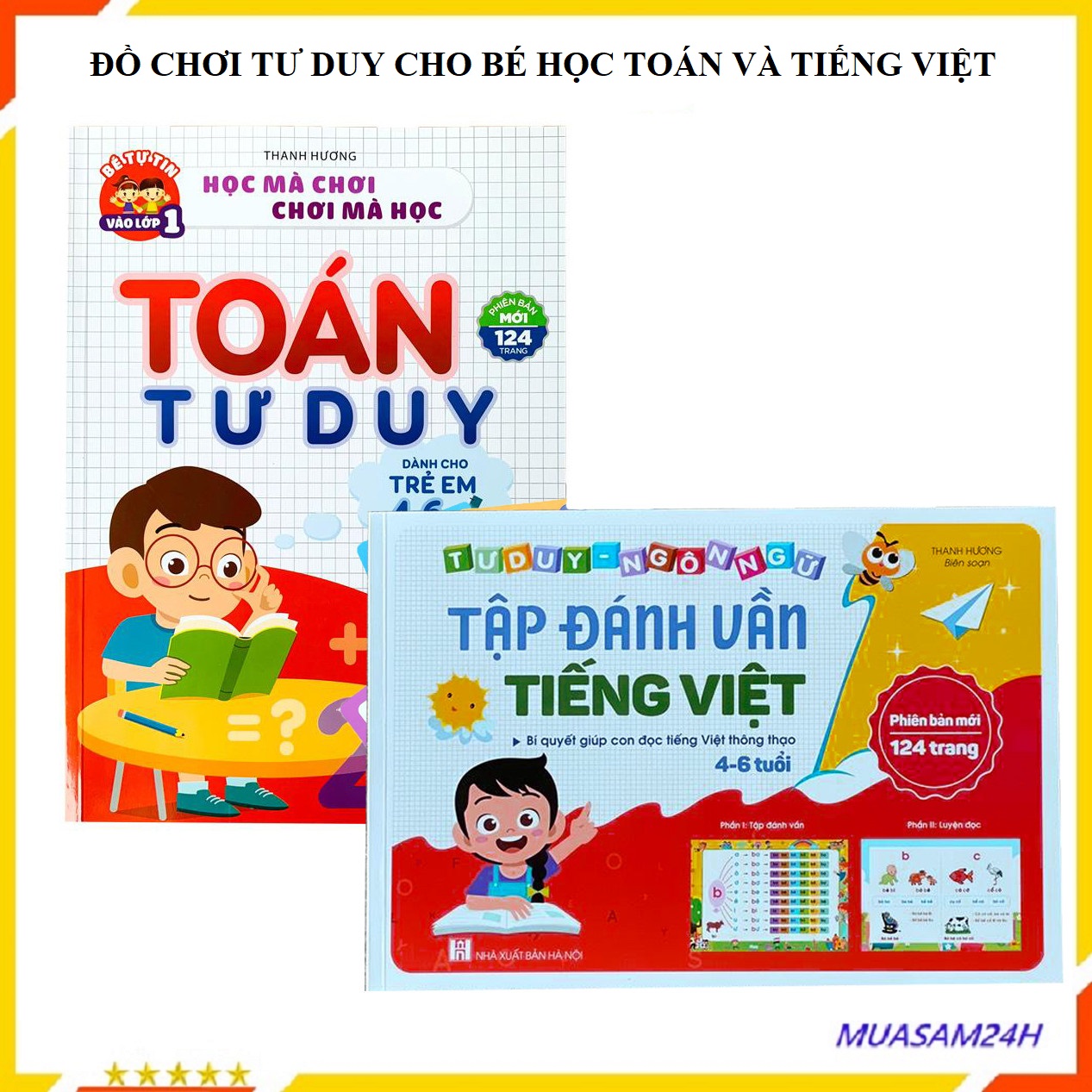 Đồ Chơi Tư Duy Cho Bé Tự Tin Học Toán Và Tiếng Việt - Đồ Chơi Giáo Dục