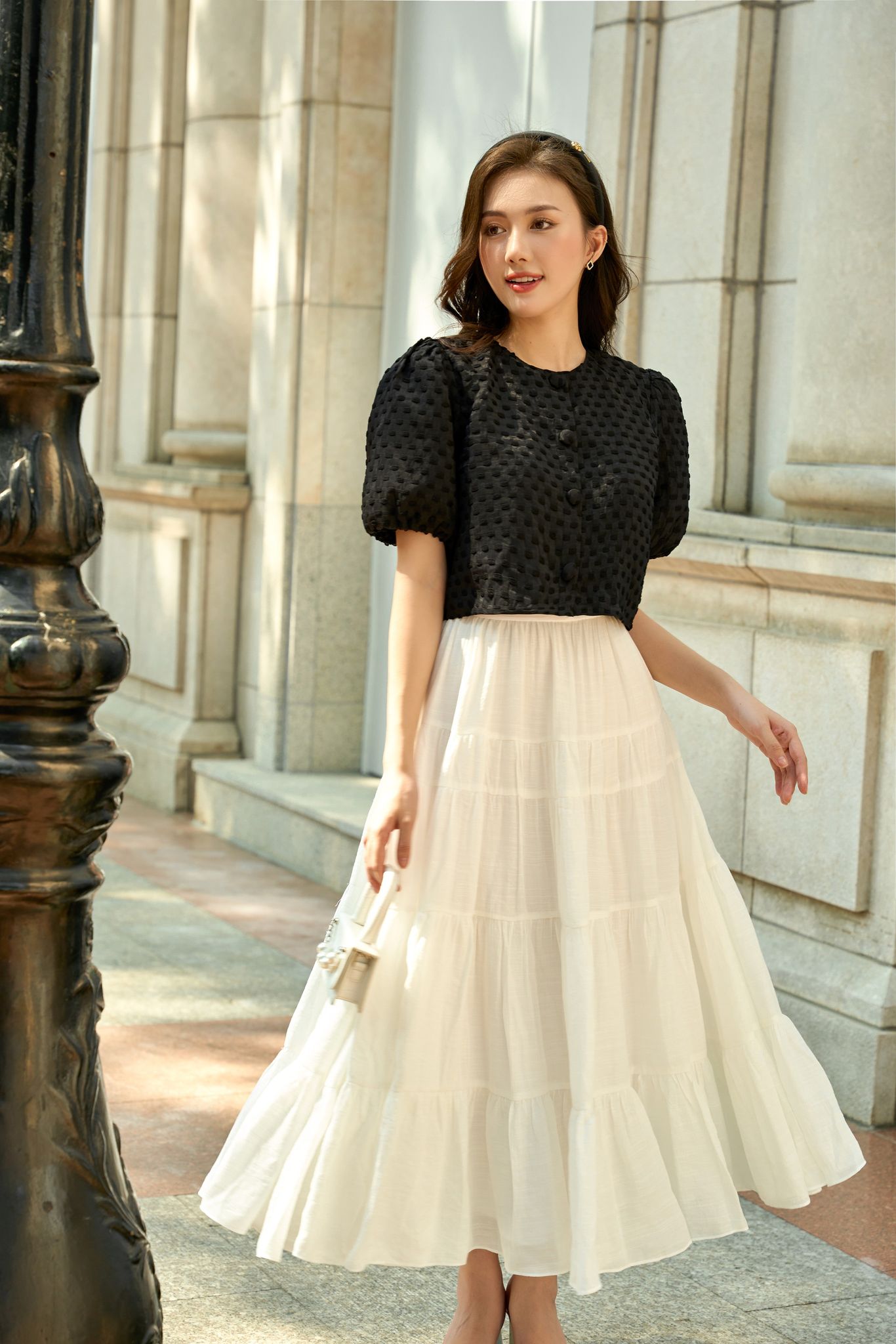 OLV - Chân váy Milky Midi Skirt