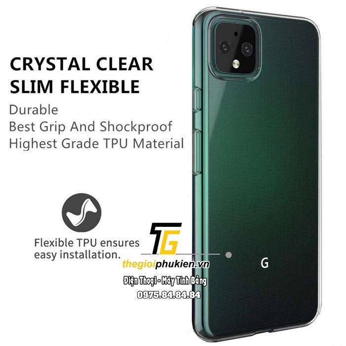 Ốp lưng Google Pixel 4Xl dẻo trong siêu mỏng 0.5 mm