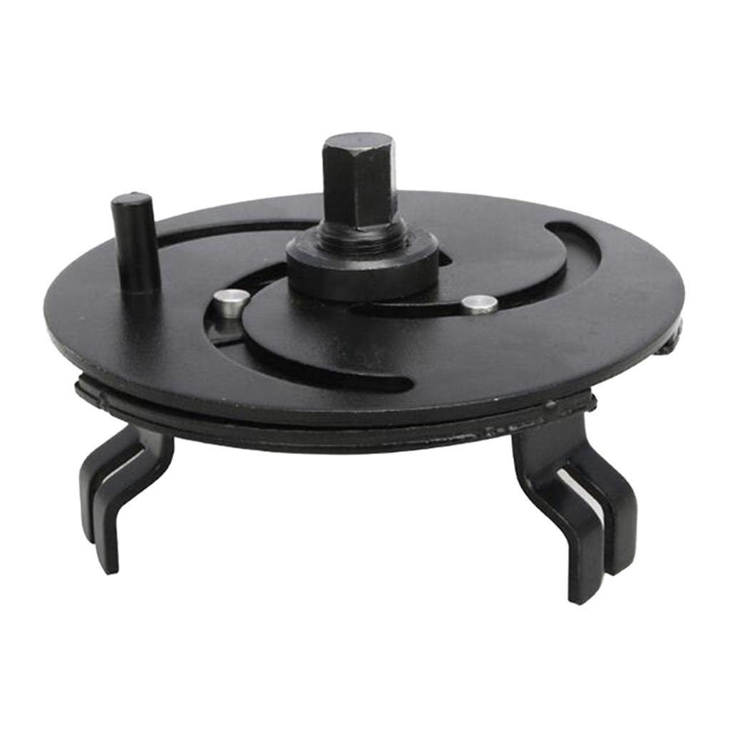 3-Jaws Adjustable Fuel Tank Lid Wrench Oil  Pump   Spanner Removal Tools