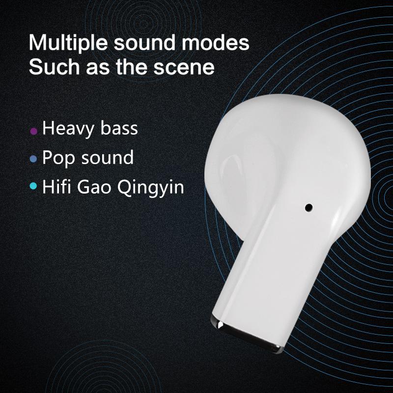 Tai Nghe Không Dây Bluetooth 5.0 Tai Nghe Nhét Tai Thể Thao Tai Nghe Nhét Tai Có Mic Sạc Hộp Tai Nghe Dành Cho Tất Cả Các Điện Thoại Thông Minh