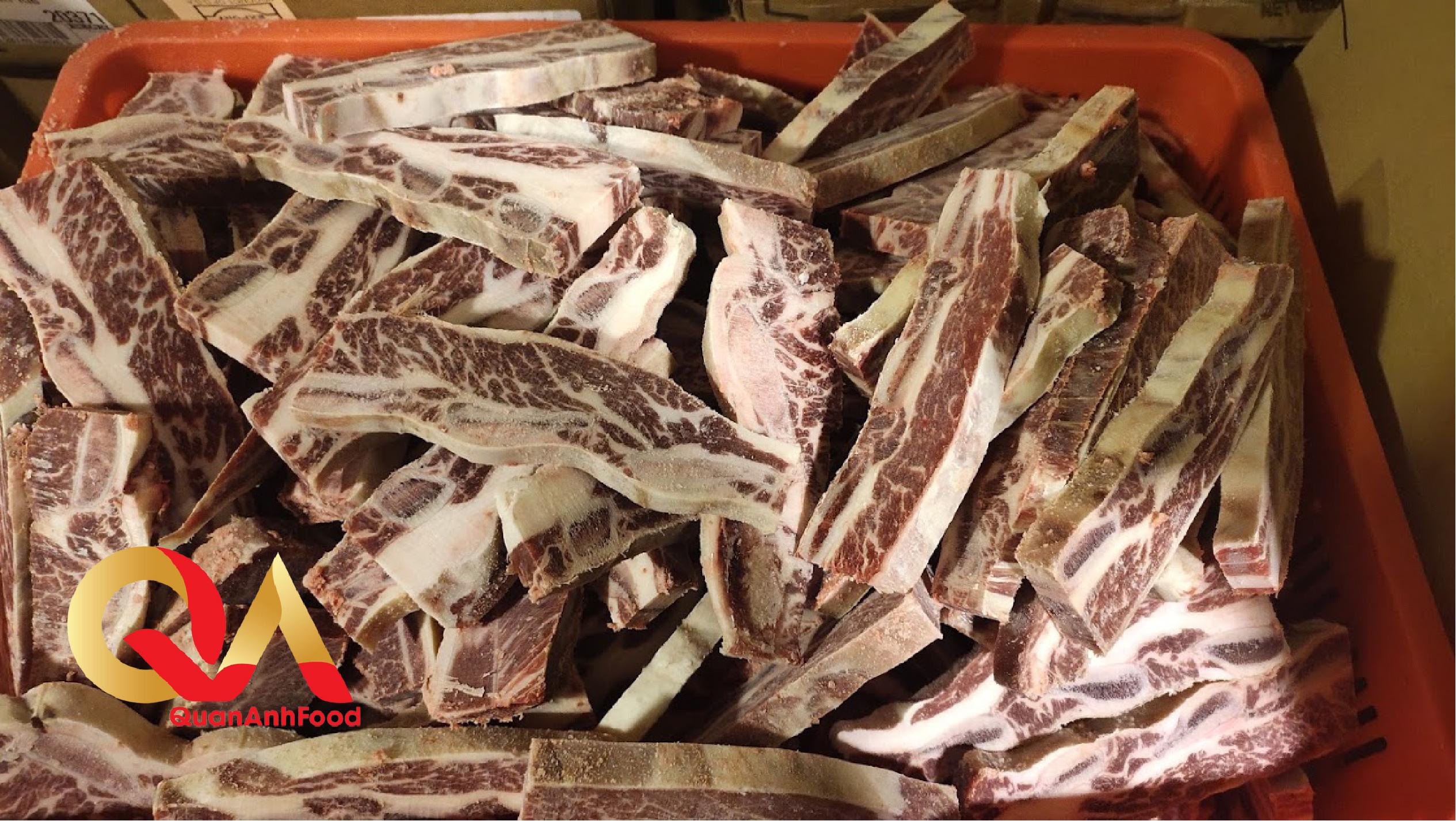- SƯỜN BÒ CÓ XƯƠNG CẮT NƯỚNG - - Túi 1kg