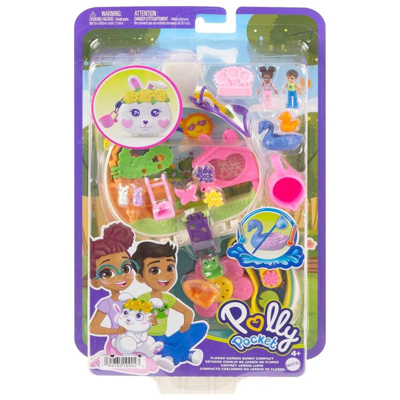 Đồ Chơi Polly Pocket Và Khu Vườn Thỏ Ngọc - Polly Pocket HKV36/FRY35