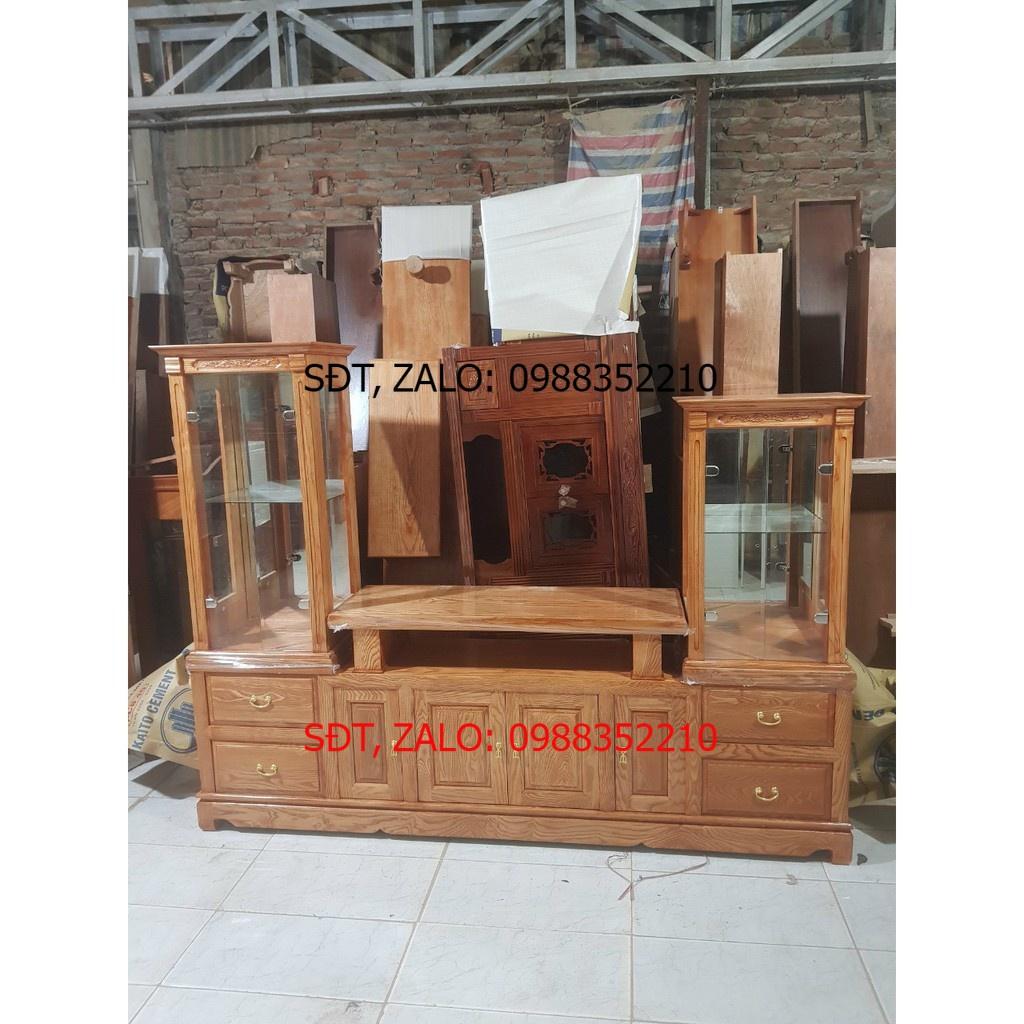 Kệ tivi 2 cục kính năm 2021