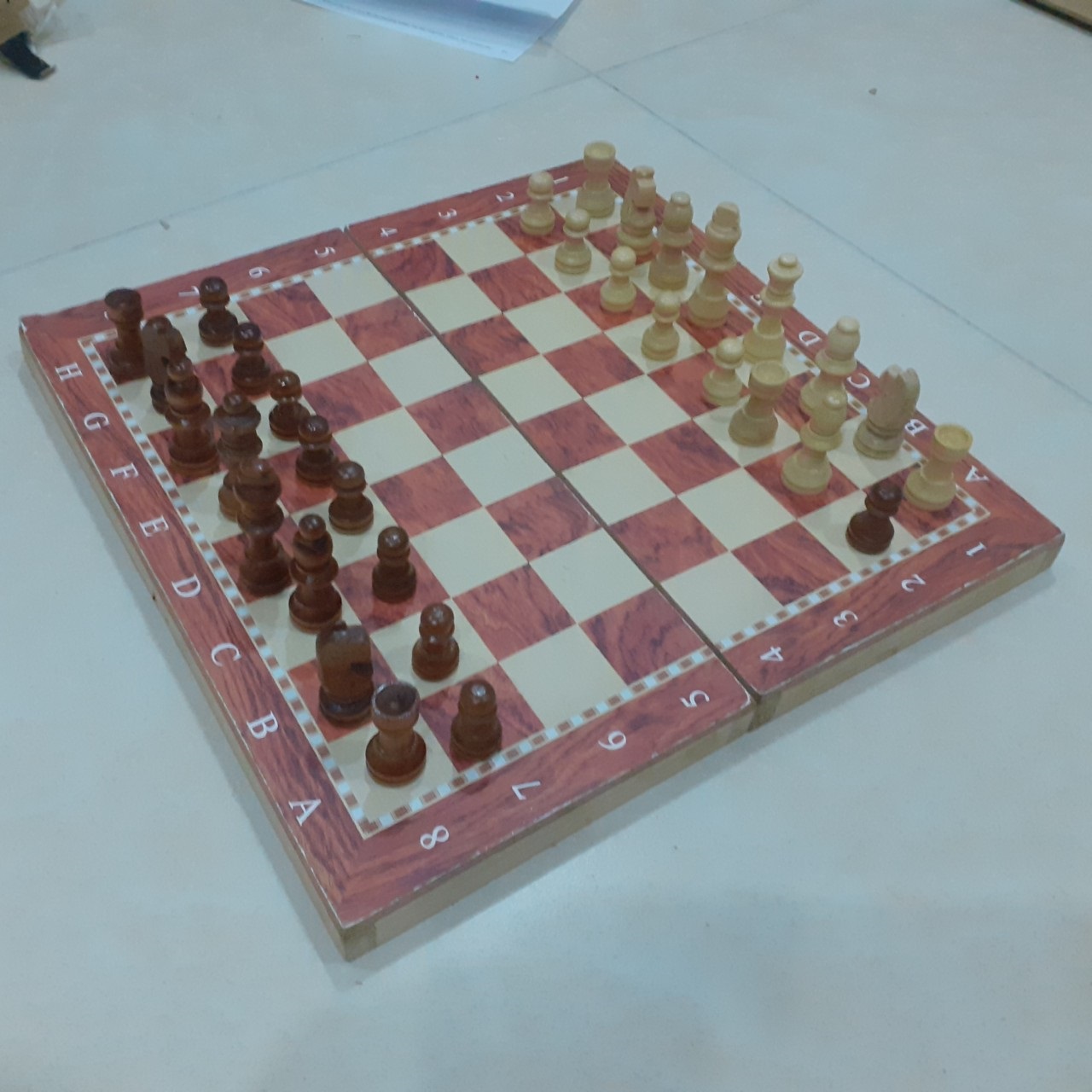 Quân cờ vua gỗ đẹp Gỗ tần bì Kích thước 7,8cm