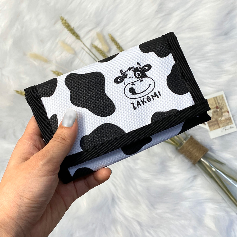 [HOT TREND] Ví bò sữa mini ZVIBOSUA cực xinh- dạng bóp ví ngắn cầm tay unisex nam nữ dùng tiền và thẻ card – Bảo hành 12 tháng
