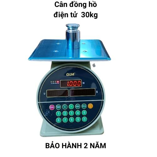 Cân điện tử tính tiền cân đồng hồ QUA-Q1 (30kg ) dùng cho bán hàng hóa