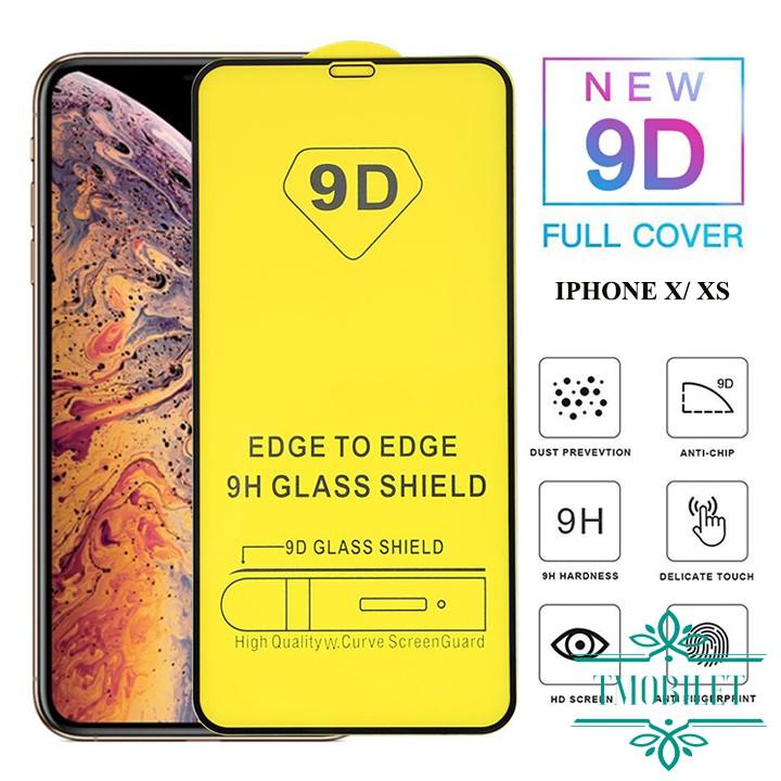 Kính Cường Lực Dành Cho Điện Thoại APPLE IPHONE 9D 10D Full Màn 6 6s 6Plus 7 7Plus 8 8Plus X XR XS Max 11 11 Pro 11 Pro Max 12 12 Pro 12 P M