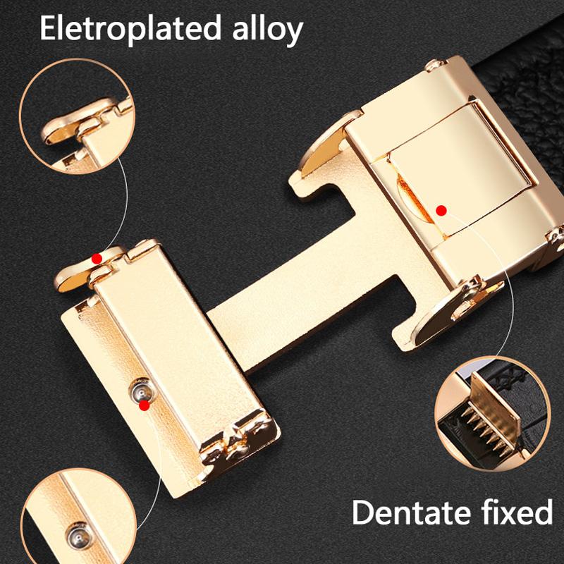 Tùy Chỉnh Tên Viết Tắt Dây Da Cho Nam Mới Z H Thiết Kế Khóa Laser Khắc Tên Logo Thắt Lưng Nam Dây Thắt Eo Thời Trang quà Tặng Dành Cho Người Đàn Ông