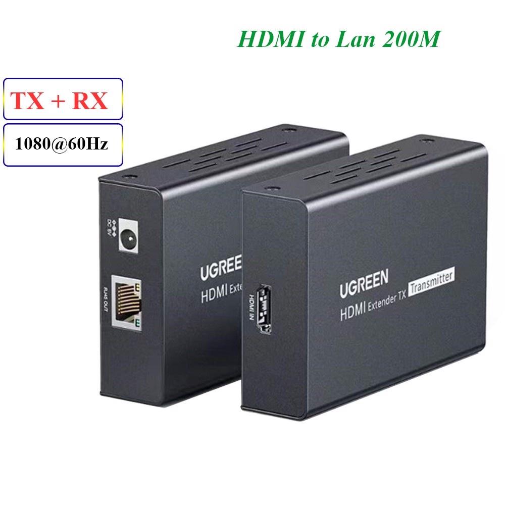 Bộ Phát Tín Hiệu HDMI 200M Qua Cáp Mạng RJ45 Cat5e/Cat6 80961 (Transmitter) | Độ phân giải tối đa 1920/1080P@60Hz