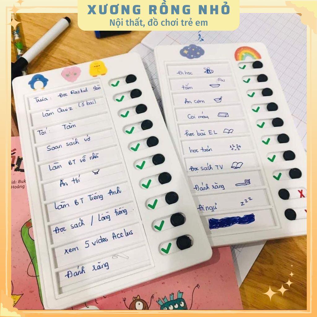 Bảng Lên Kế Hoạch Hàng Ngày To Do List, Bảng Công việt hằng ngày My chores