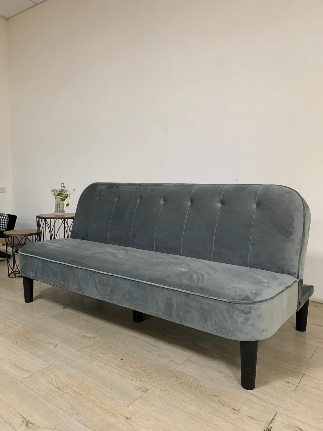 Sofa giường Juno sofa vải nhung ngang 1m7 nhiều màu