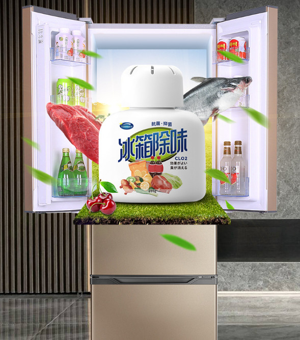 Gel khử mùi tủ lạnh loại bỏ mùi hôi giúp bảo quản thực phẩm