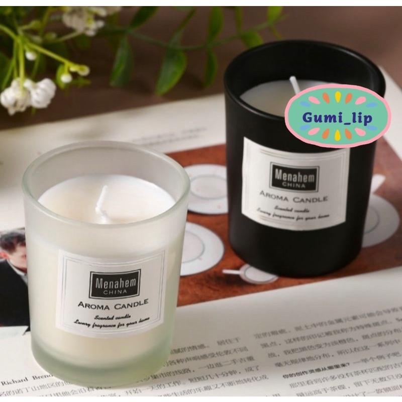 Nến thơm cao cấp không khói Aroma Menahem 6 mùi hương