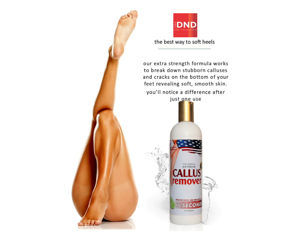 Mềm gót DND Callus Remover 355 ml