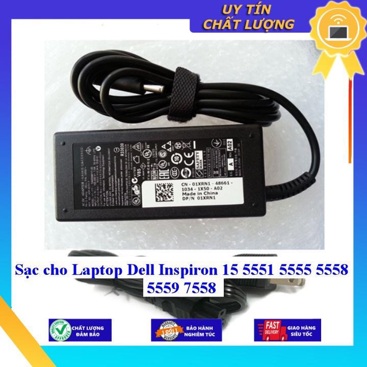 Sạc cho Laptop Dell Inspiron 15 5551 5555 5558 5559 7558 - Hàng Nhập Khẩu New Seal