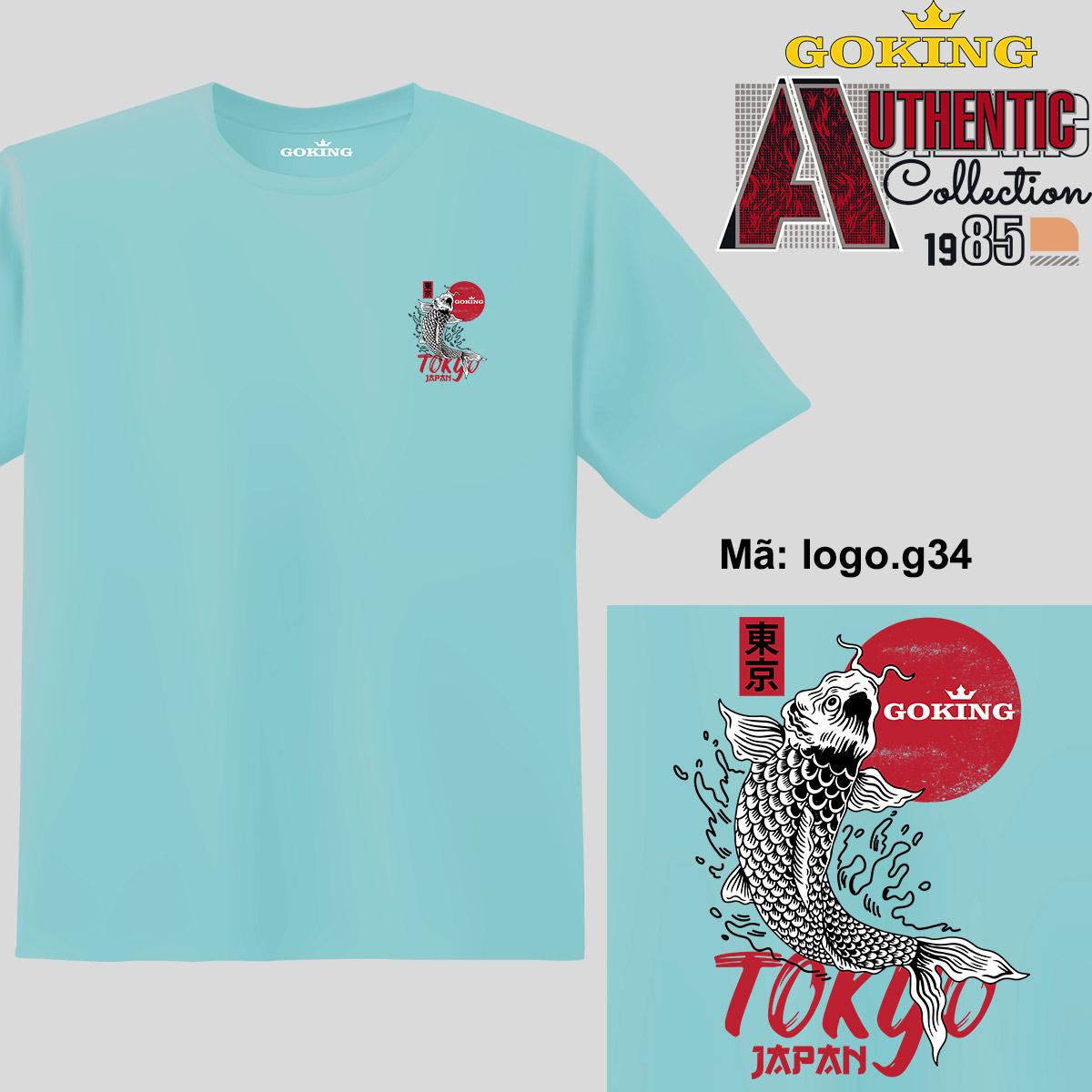 TOKYO JAPAN, mã Logo-G34. Áo thun siêu đẹp cho cả gia đình. Form unisex cho nam nữ, trẻ em, bé trai gái. Quà tặng ý nghĩa