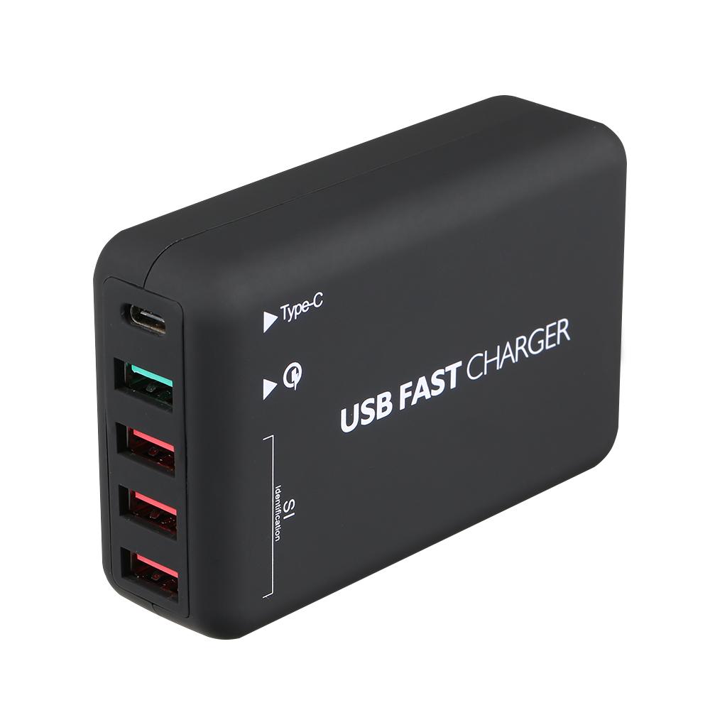 Bộ sạc treo tường đa cổng USB Quick Charge 3.0 dài 1,5mét