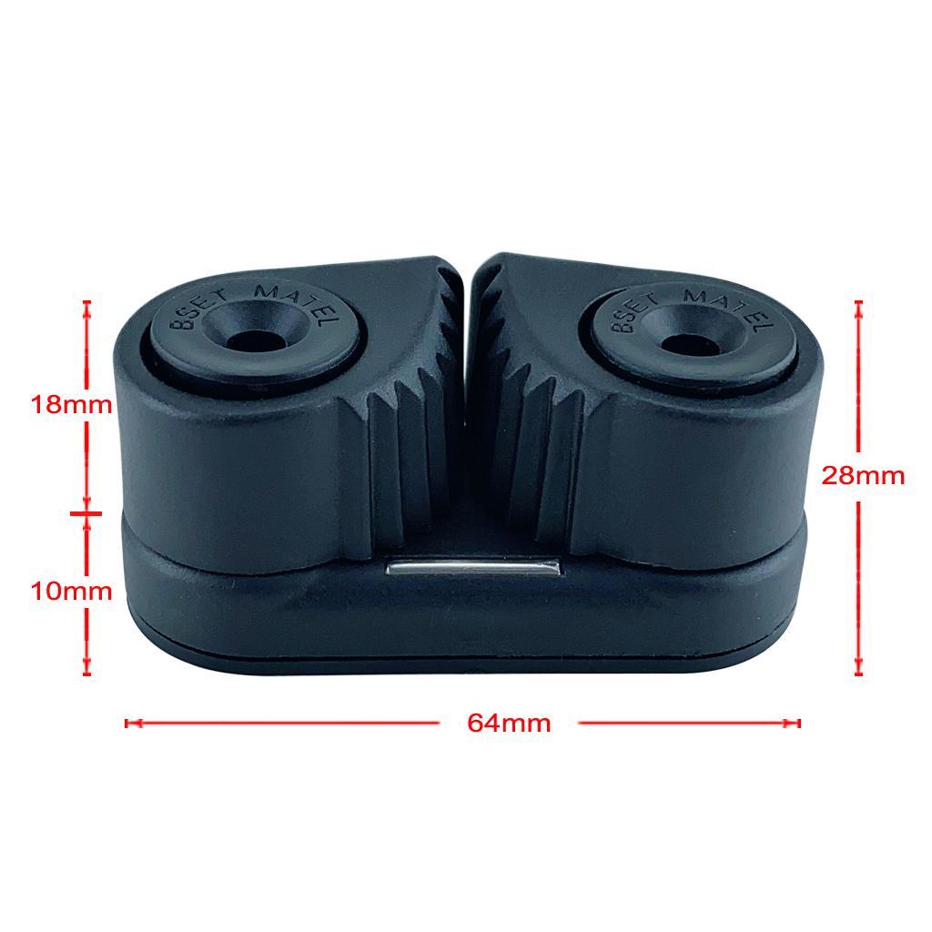 3X Marine Composite Cam Cleat Nylon Sailing Sailboat Ball Bearing Cam Cleats