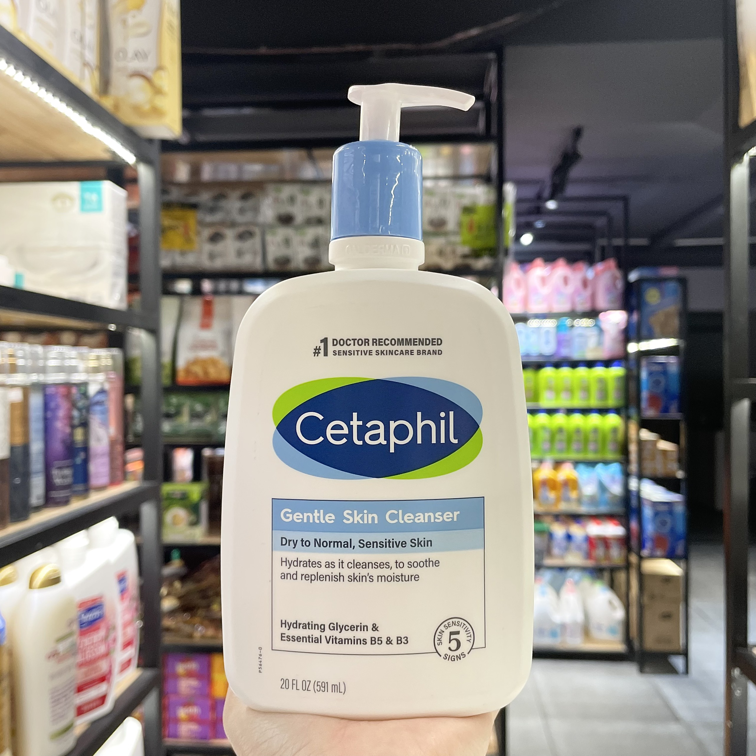 Sữa Rửa Mặt Cetaphil Gentle Skin Cleanser 591 Ml Nhập Costco Usa - 1 Chai 591Ml