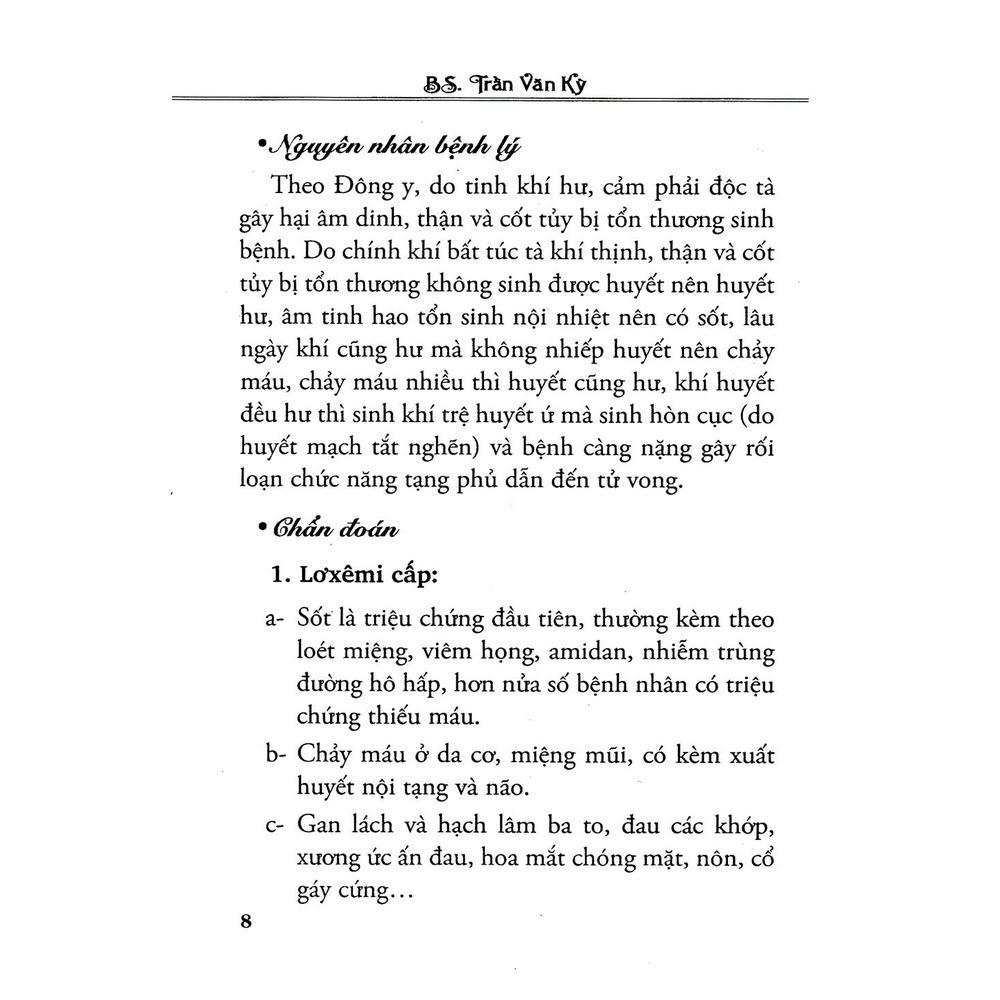 Đông Y Đieu Trị Bệnh Máu Và Cơ Khớp