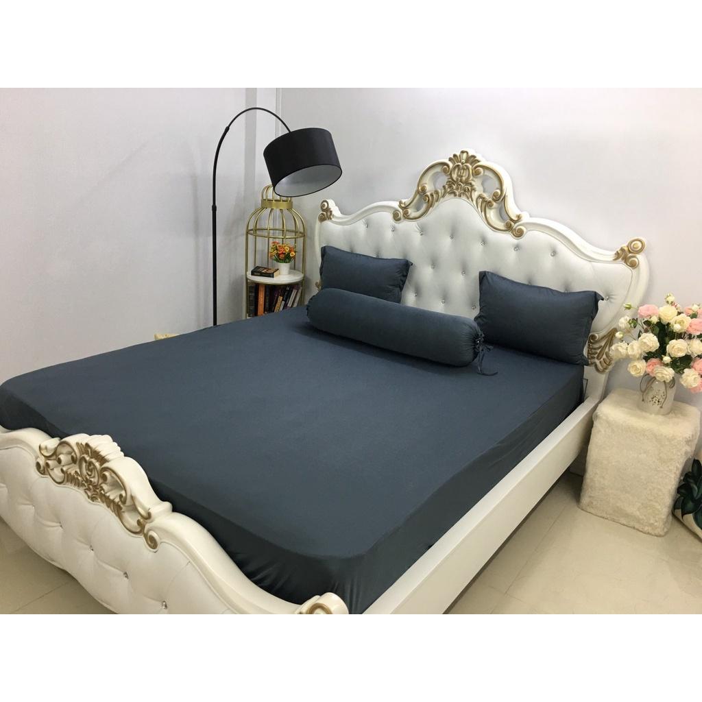 Bộ Drap Thun Hàn Quốc Mát Lạnh Cực Hot ko xù , ko ra màu.