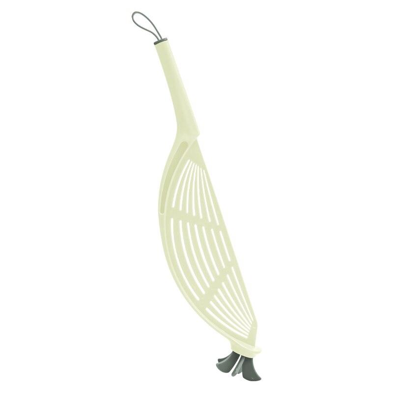 Kitchen Creative Washing Tool Multi-Function Rice Washing Spoon Washing Rice Sieve Not Hurt Hand Household Sink Food Drain Rack
