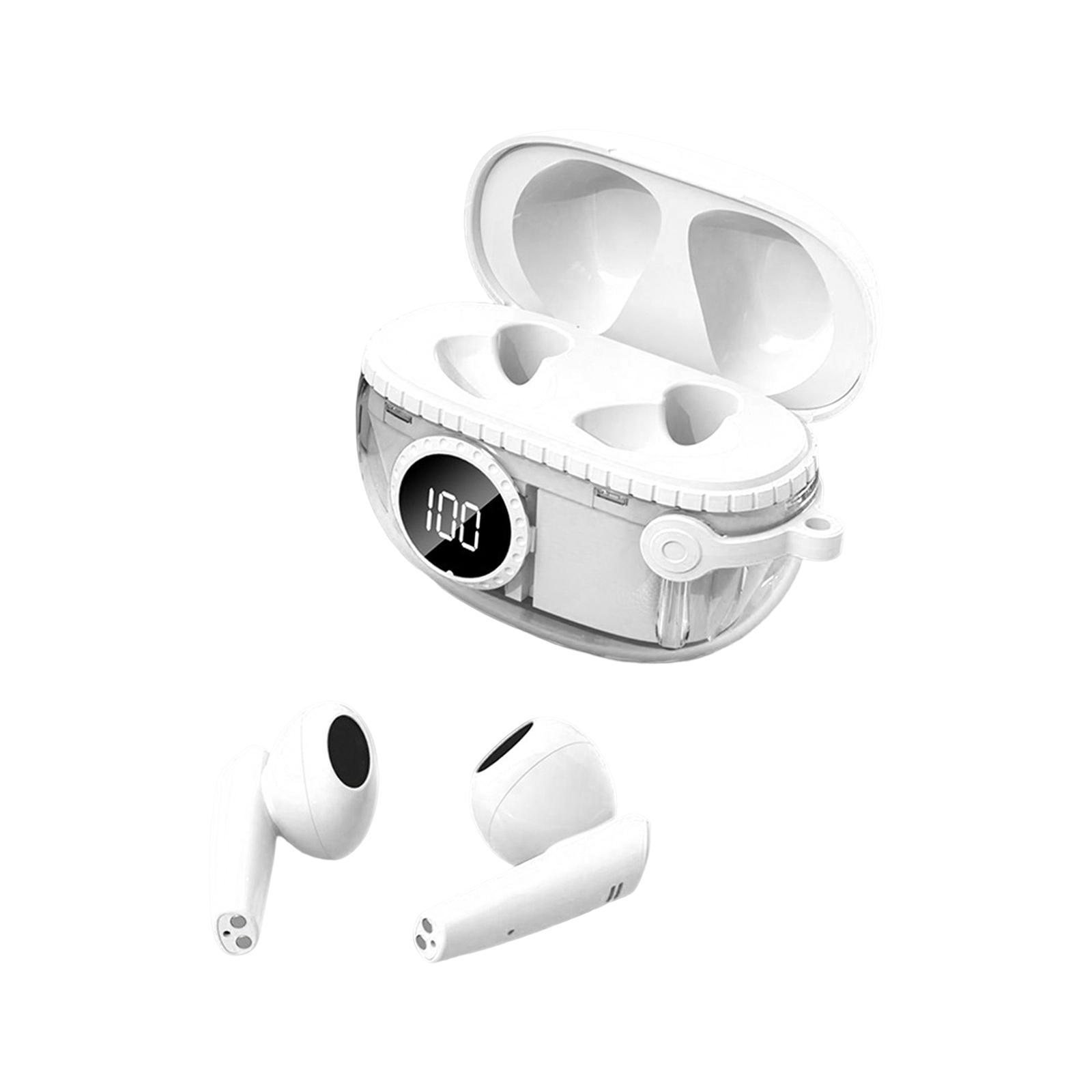 V5.3 Wireless Earphones Dual Modes Headphones for Workout