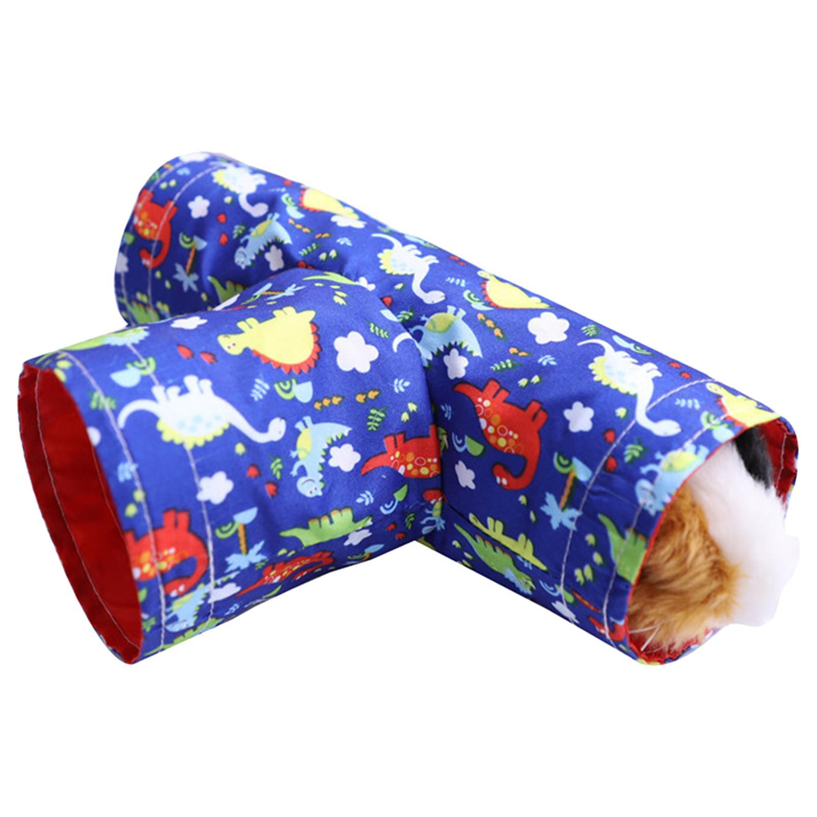 Small Animal Play Tunnel, Pet Toy Tunnel for Hamster, Guinea Pig, Mice, Rats