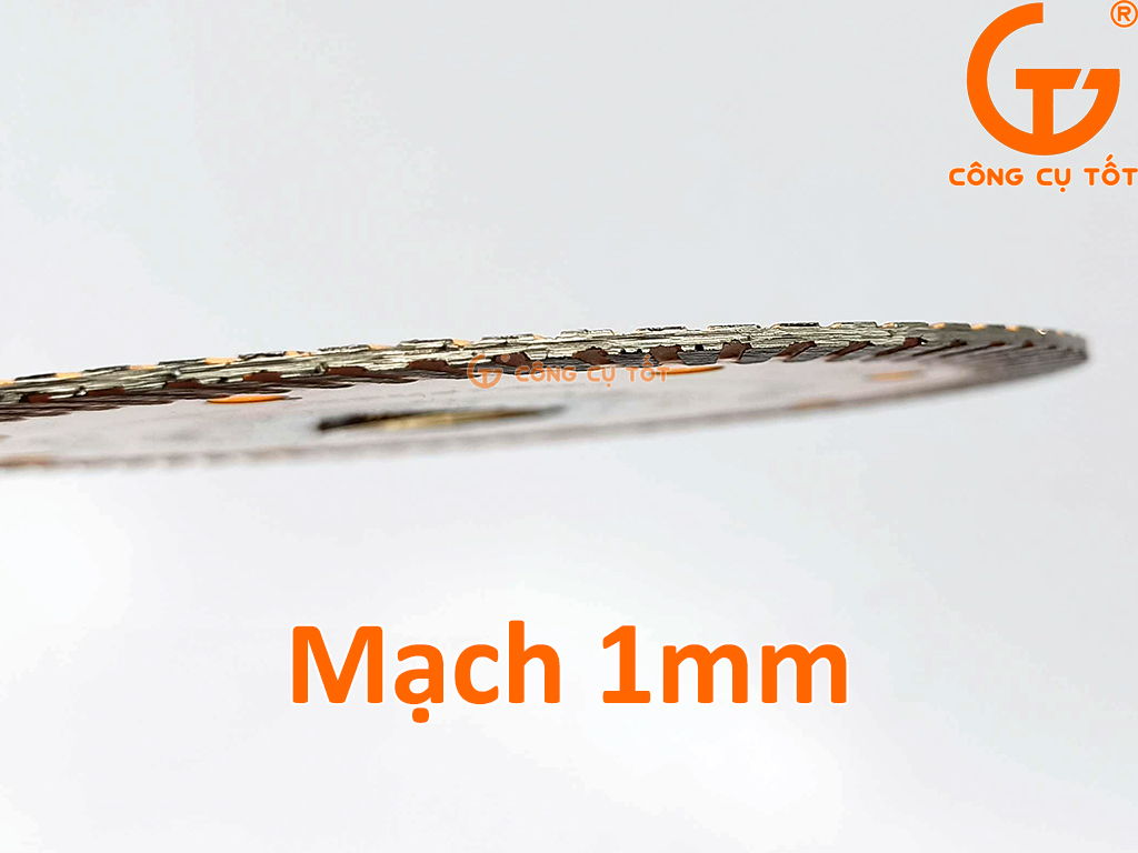 Đĩa cắt gạch ướt công nghiệp siêu mỏng 1ly Ø105mm Ingco DMD031051HT