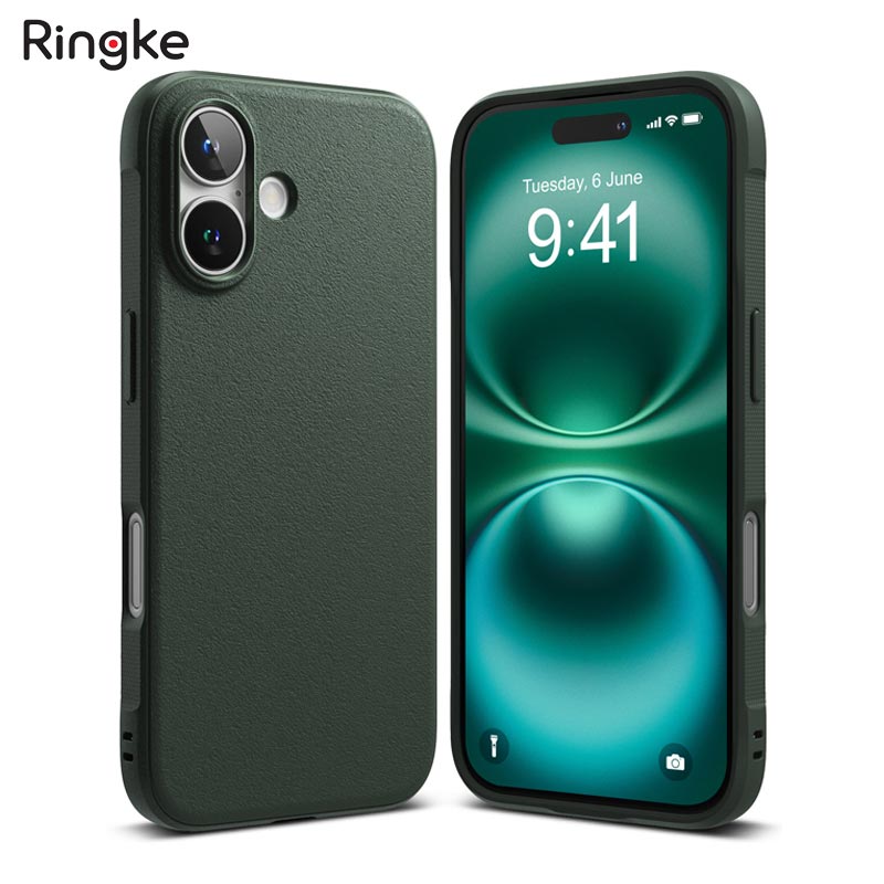 Ốp lưng Ringke dành cho iPhone 16/ iphone 16 Plus RINGKE Onyx, Chống Sốc, Chống Vân tay_ Hàng Chính Hãng