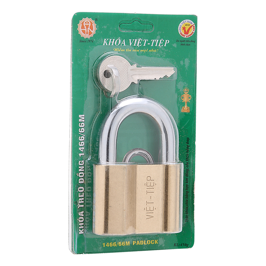 Ổ Khoá Việt Tiệp Loại Lớn 89 x 62 Ống Phi 12mm